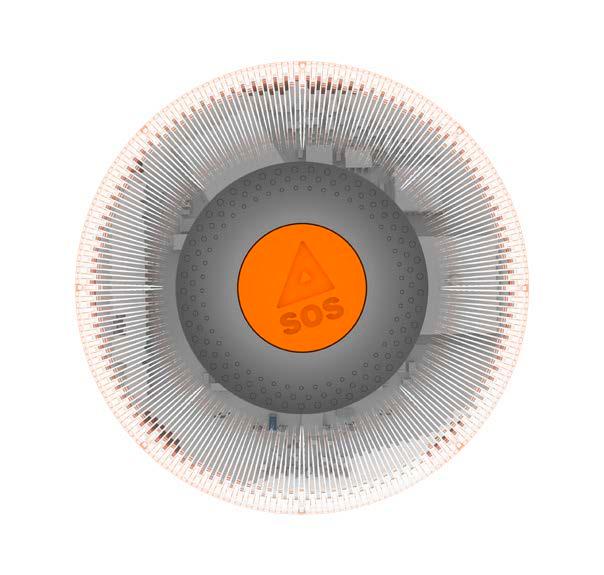 FlashLED V16 Geolocalizable / Luz de emergencia homologada y