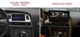NAVEGADORES OEM AUDI-12-ANDROID-PRO - Audi A6 C6/4F (2010 a 2011)