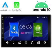 NAVEGADORES OEM 2 DIN 03 ANDROID-10 - Radio Navega. 2 DIN Android / incluye Carplay & Android Auto